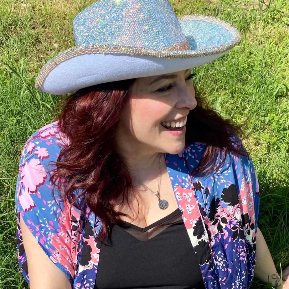 (COMING SOON) Handmade AB Crystal Cowboy/Cowgirl/Western Rhinestone Hat
